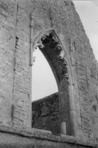 Roscommon Abbey window