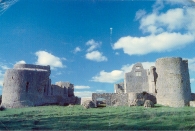 Roscommon Castle (postcard posted 1984)
