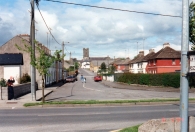 Henry Street taken from across the Circular Road close to the Abbey ruins (1994)