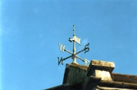 Weather vane on top of Gas Works House