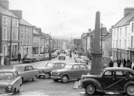 Photo taken from The Square looking down Main Street 1950's