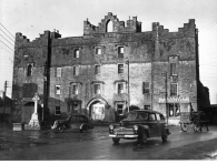 Old Gaol, Roscommon Town, built mid 1700's. Photo taken around 1940's - 1950's.