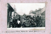 Busy Day in Main Street Roscommon Town c.1900