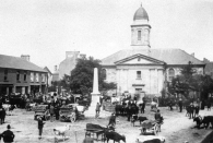 The Square (Market Square) at top of Main Street