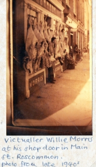 Victualer Willie Morris Main Street late 1940's