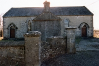 The former Kilteevan Catholic Church,  this historic building is now a Community Centre.