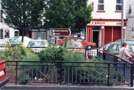 The Square (Market Square) at top of Main Street (1990's)